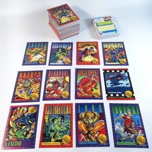 1992-93 SkyBox Impel Marvel X-Men Deadpool Series 2 170+ Card Lot